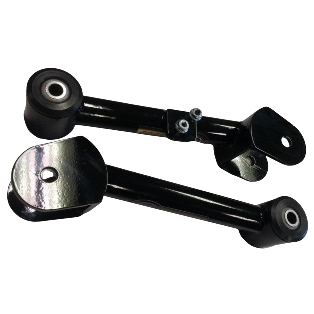 [CHE2WA] 84-92 Lincoln Mark VII Rear Upper Control Arms with Ride Height Sensor Mounting Plate Part # CHE2WA (Black)
